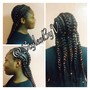 Box Braid Touch Up