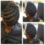 Natural hair Silk Wrap