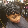 Relaxer &amp; Cut (PREVIOUSLY RELAXED HAIR ONLY)