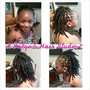 Kid's Loc retwist Short Hair