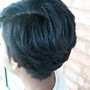 Relaxer Retouch, Shampoo and Style