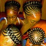 Ghana/Feeder Braids