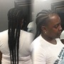 2 braids with quick weave