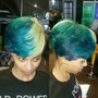 single process hair color