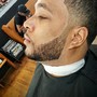 Razor beard trim