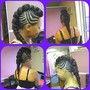 Senior Relaxer & Silk Press