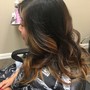 Partial highlights with lowlights(toner)