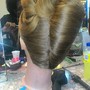 adult braid updo