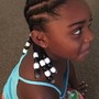 Kid's Cornrow style Braids