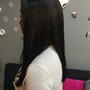 Tape In Extensions Install with Hair 22 Inches