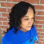 Sew in with closure