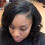 Sew in with closure