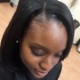 Sew in with closure