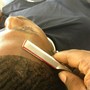 Straight razor shave