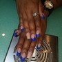 "MAN"icure with Gel Polish TOP COAT(MALES  ONLY)