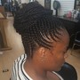 Relaxer shampoo  and style