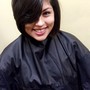 Short Hair Shampoo and Style