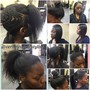 Wash and Wig Braid Up/Braid removal