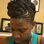 Small Lemonade Braids