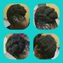 Rods on Natural hair