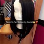 Traditional sew in