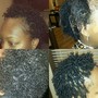 Extension Removal, detangle and shampoo