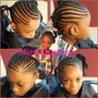 Kids Knotless “Large”Box Braids