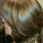 PermanentColor retouch with blowout