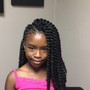 Medium Boho Box Braids