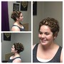 Natural Updo (HAIR ADDED)