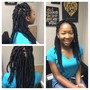 Medium Boho Box Braids