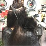 Keratin Bond Hair Extensions install only