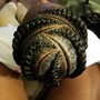 Ghana Braid Ponytail