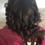 Wash and Curl (Short cuts)