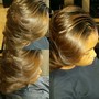 Updo/ ponytail