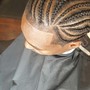 Feedin Braids two rows small