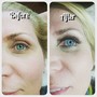 Brow shape and lip wax