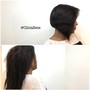 closure and u-part wig  installation