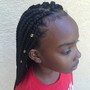 Micro or small Cornrows, natural hair only