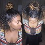 Natural Hair ponytail