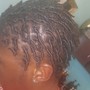 Two strand twists (flat/Individual)