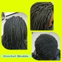 Crochet Braids w/ twist or braids