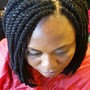 Regular Box Braids Touch Up (Mid-back