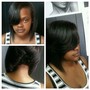 short cuts +style+relaxer