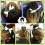 Adult Feed-In Ponytail