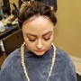 Sew on a wig,braid and style it