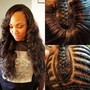 Signature Sew-in Braid-Down/w Hair & Scalp care