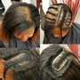 Updo braided(No Weave)