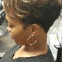 Texturizer on 3 inches or lower short natural hair only