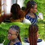 natural hair braided